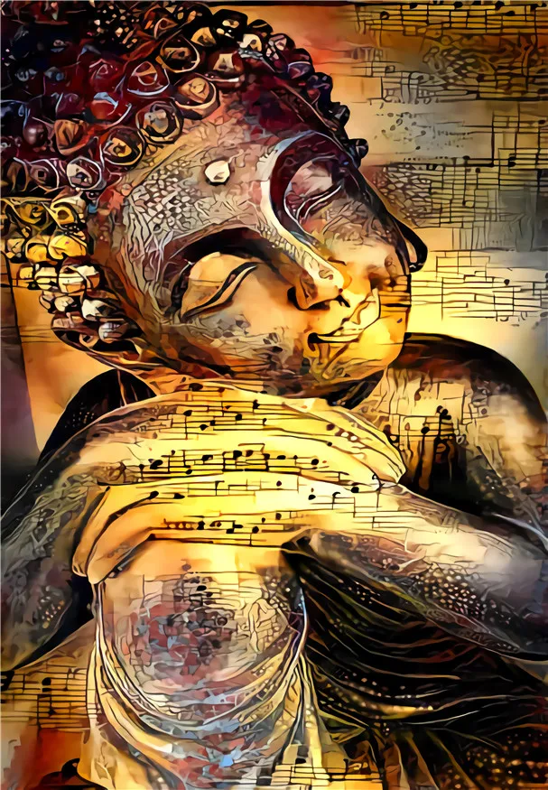 Street Graffiti High Quality Abstract Buddha Religion Art Canvas Wall Art Buddha Picture Canvas Painting