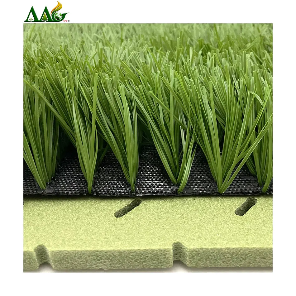 AAGrass Guangzhou 50mm 55mm astroturf soccer lawn F I F A approved synthetic turf price football artificial grass for sale