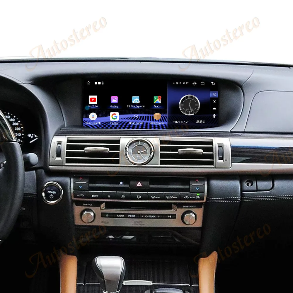12 3 дюймов Carplay для Lexus LS 2013-2016 автомобильное радио мультимедийное беспроводное HD сенсорный экран GPS Navig головное устройство