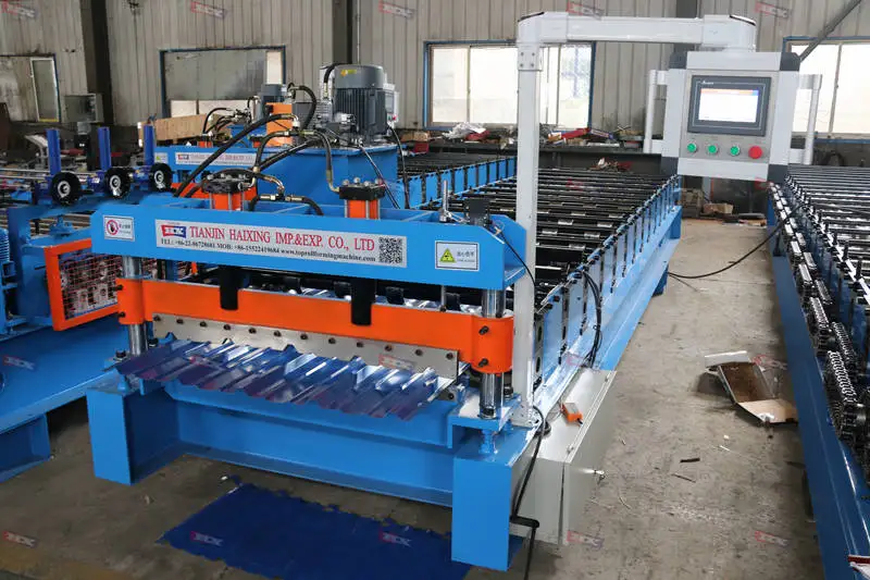 Maquina conformadora de chapa para techo из цинка