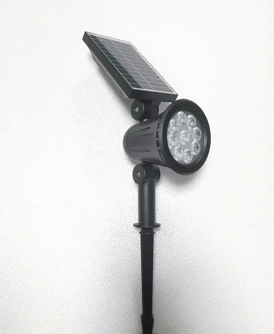 9 LED Solar Garden Landscape Wall mounted Lamp Lawn Lights color changing waterproof ip65 landscape lighting for garden