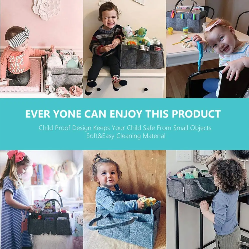 Factory Price Bed Organizer Hanging Diaper Organizer Storage Boxes & Bins Clothing Organizer for Crib Factory Direct Sales China