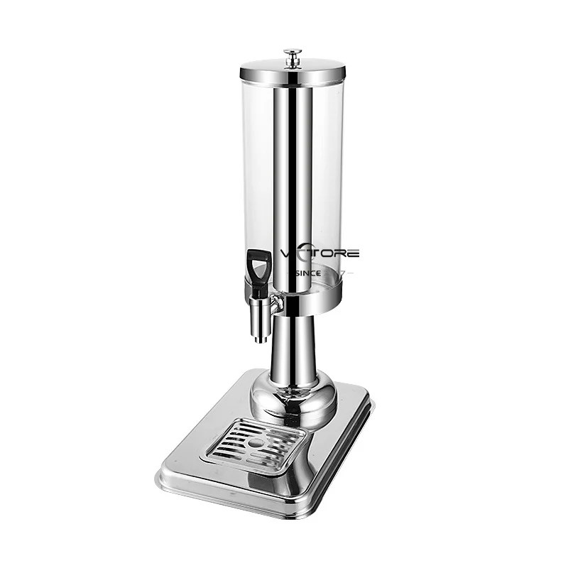 Stainless steel Juice Dispense r Beverages Dispenser 3 Liters 6 Litres water dispenser for Home  Hotel