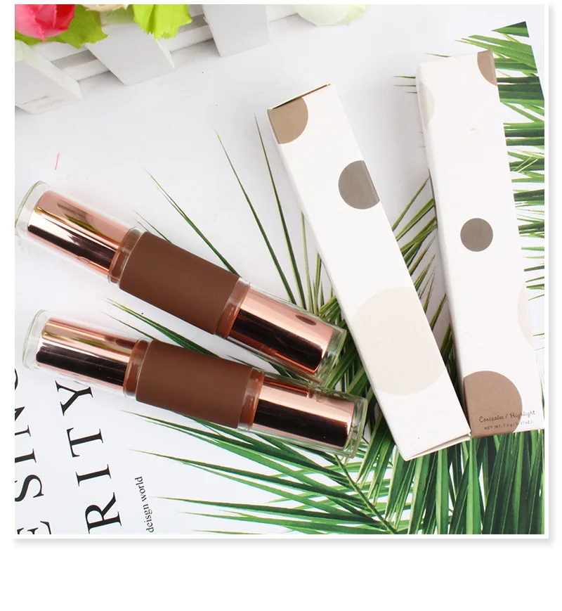 Face Makeup Pen Style Double-ended Highlighter Contour Stick