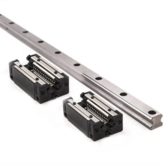 Super precision liniar Guide rail 15mm light preload Linear bearing block