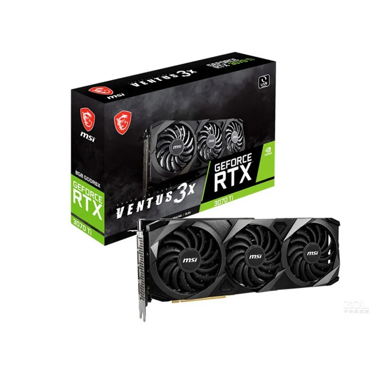 MSI Nvidia GeForce RTX 3070 Ti GAMING Video Card X TRIO 8GB GDDR6 256 bit DirectX12 Graphics Card