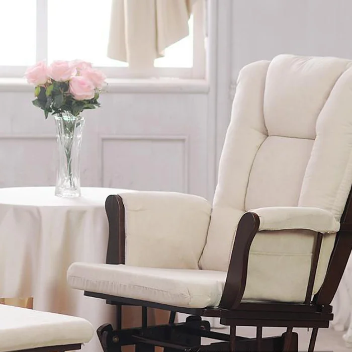 
Solid Hardwood Glider Rocking Baby Chair 