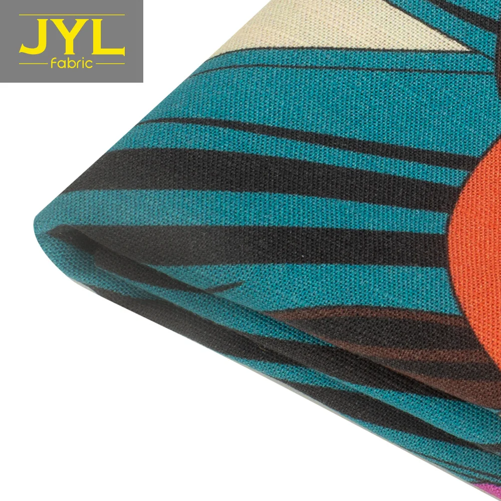 
JYL 70% tencel 30% linen printed fabric YH16013# sample/colors swatch or fabric 