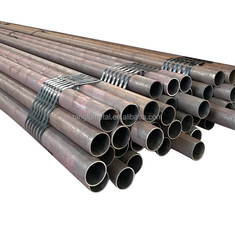 ASTM A283 T91 P91 4130 42CrMo 15CrMo Alloy Carbon Steel Pipe ST37 C45 A106 Gr.B A53 20# 45# Q355B Seamless steel tube