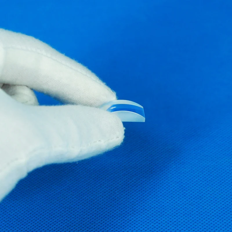 Lenses  factory direct sales BK7/k9/quartz material AR coating optical glass square plano convex cylindrical mirror