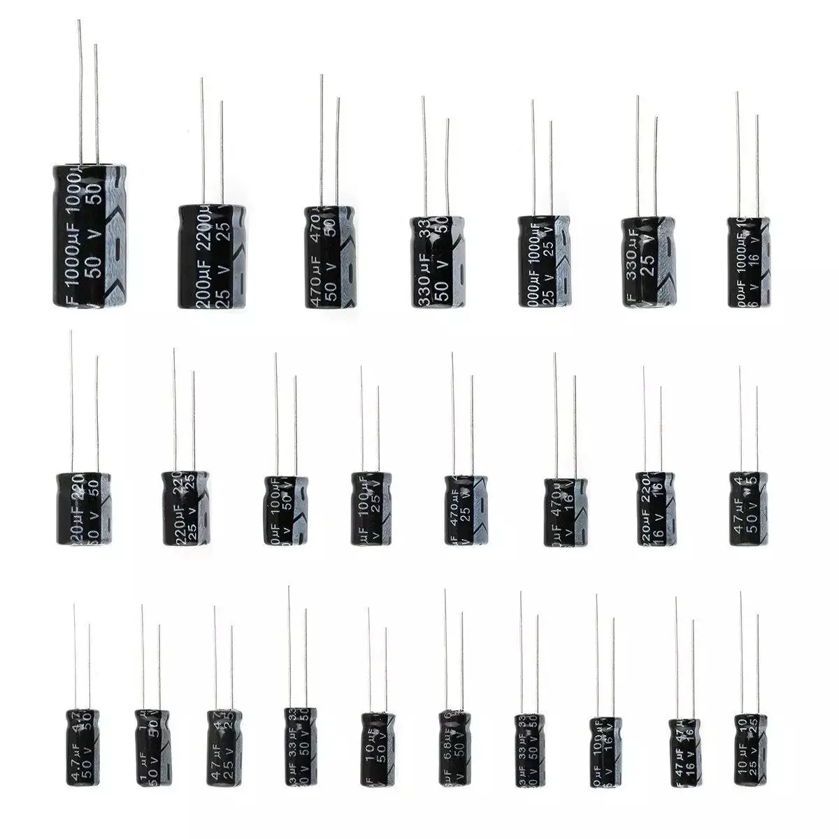 China Electronic Components Suppliers Shenzhen Factory ODM/OEM Low ESR 8*12mm Aluminum Electrolytic Capacitor 100V 22UF