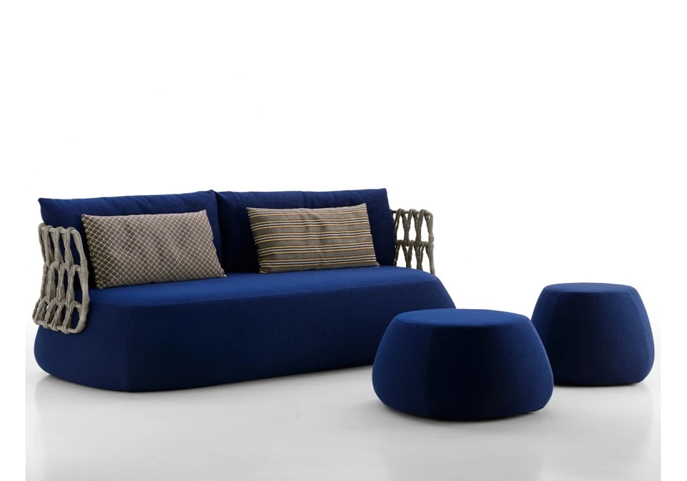 Patio All-weather Rope Woven indoor gardening tools metal garden sets outdoor furniture lounge garden sofa