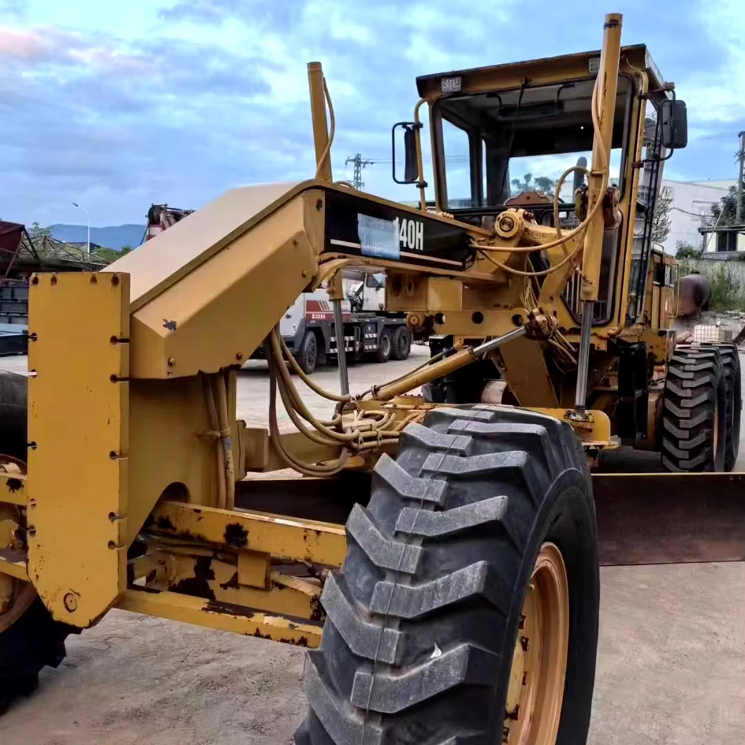 CAT 140H grader Used Caterpillar 140h Motor Grader Cat 140h 140g 14G 140K Grader with Ripper
