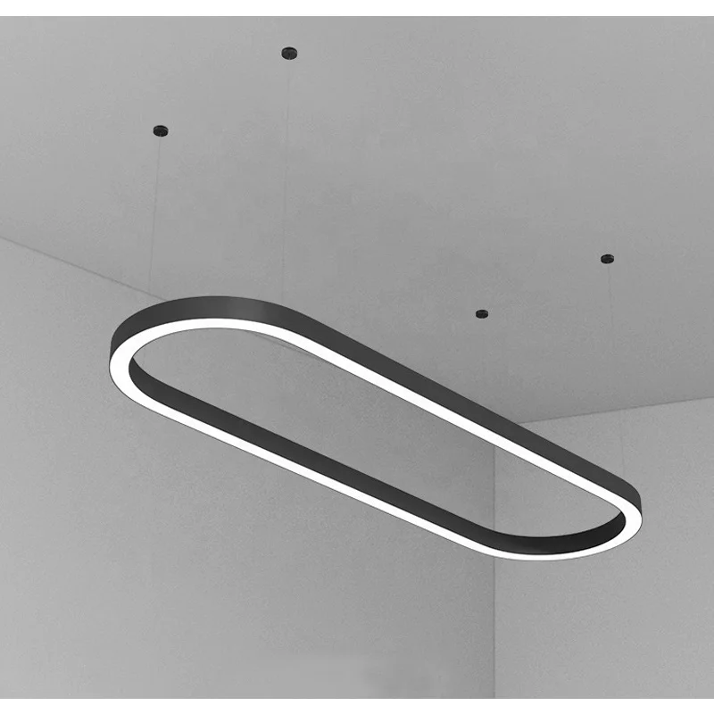 Luxury Modern Minimalist Nordic Dining Table Pendant Light Oval Ceiling Chandelier Restaurant Kitchen Island Bar Indoor Lighting