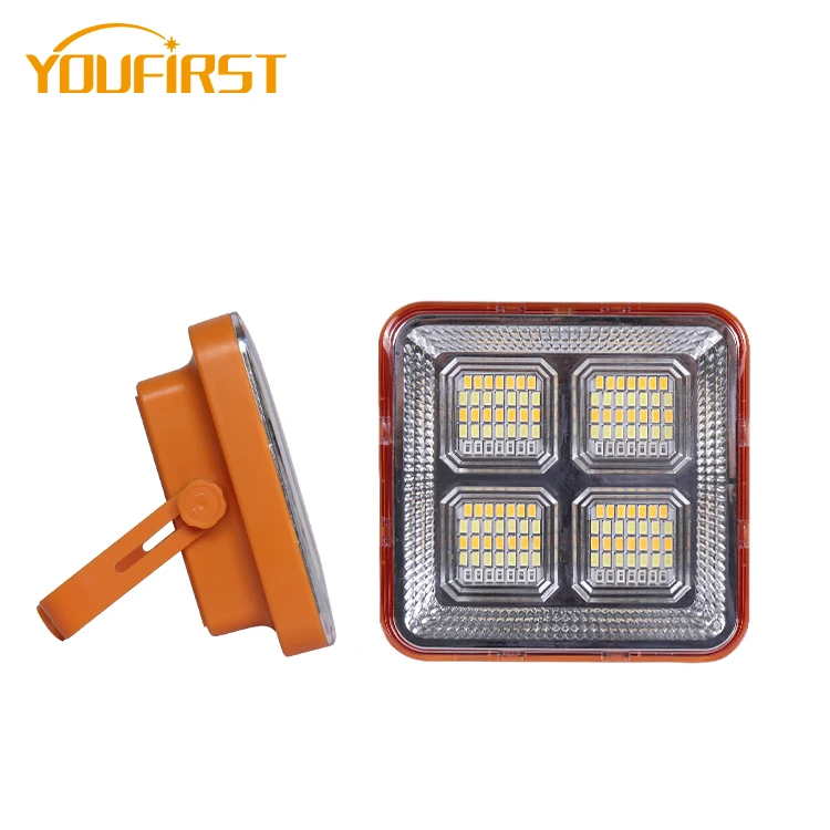 Energy Efficiency Aluminum Waterproof Ip66 Camping Fishing Housing Outdoor 50w 100w LED Solar Flood Light