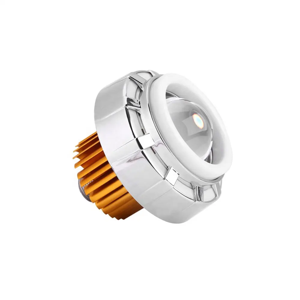 Motorcycle LED Headlight LED Headlight Projector Lens Dual fog Angel Devil Eye Head Lamp Cyclone-Type