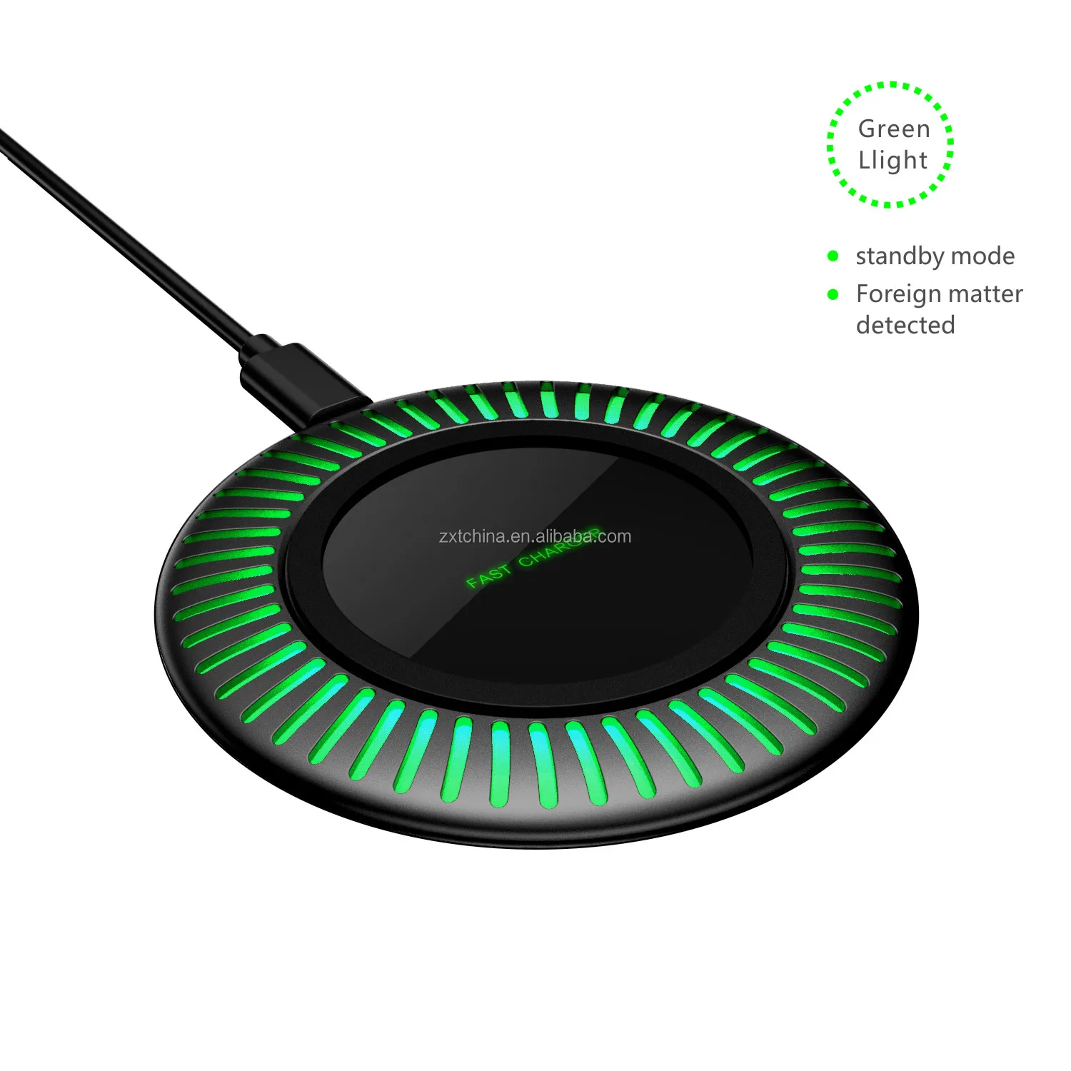 
Wholesale Universal New Design Qi Wireless Phone Charger 10W Wireless Mobile Phone Fast Charger Pad For Smart Phones 
