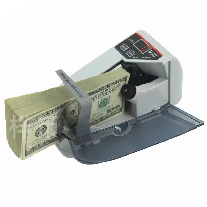 Cash Counting Machine Money Counter Currency Discriminator Counter Mixed Automic Paper Power Time Dimensions Serial TFT Pieces