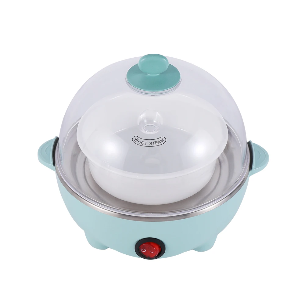 Automatic Large Hard Boiled Egg Cooker Boiler Stainless Steel 7 Capacity Egg Steamer