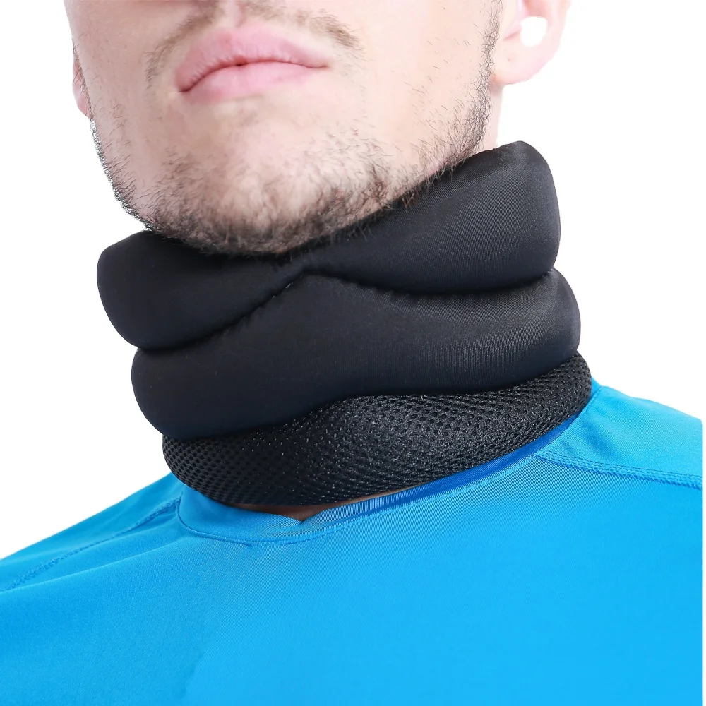 Распродажа регулируемый удобный неопреновый защитный бандаж для поддержки шеи для взрослых