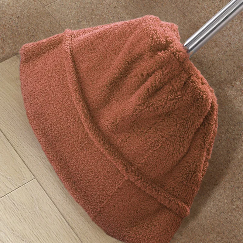 Esun Microfiber Lazy Broom Cover Washable Wipe Mops for House Kitchen Office Water Absorption Cleaning Tool for Glass Surfaces