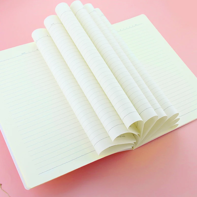 Designer 2022 New Product Custom Cute Pattern Car Line Book Yellowish Eye Protection Student Notebook