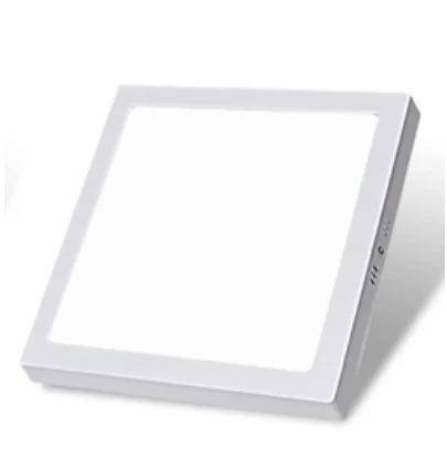 Indoor light  fixture 12v office 6000K pannell in grafite square 18W slim pannell led panel light