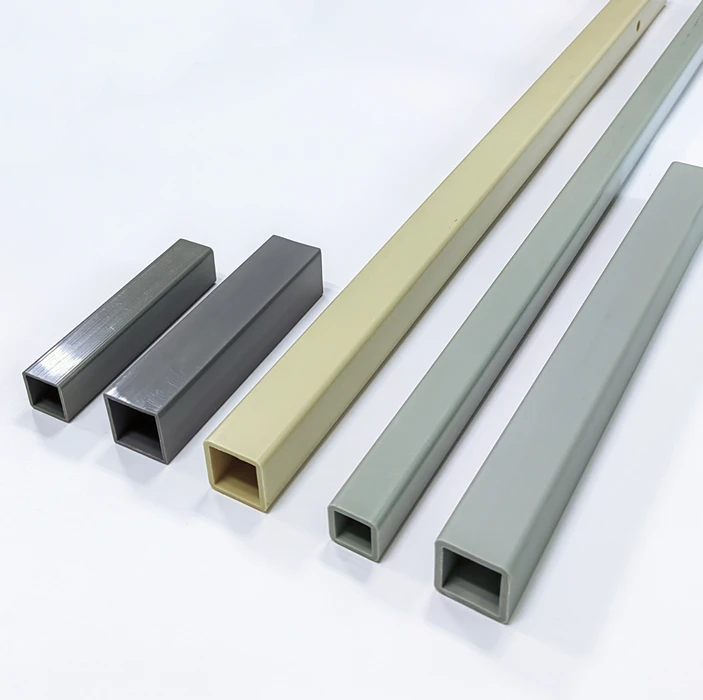 16 мм/19 мм/20 мм/25 мм 28 30 40 ПВХ/АБС-пластик/HIPS жесткой пластиковой квадратной трубы жесткая пластиковая трубка