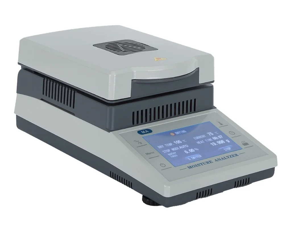touch screen halogen moisture analyzer grain moisture analyzer coffee moisture analyzer digital