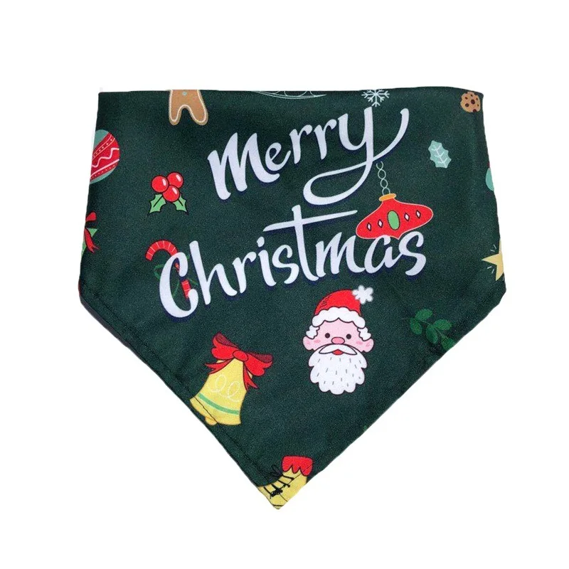 Рождественские украшения от поставщиков, костюм для домашних животных, забавная шапка и шарф для кошек и собак