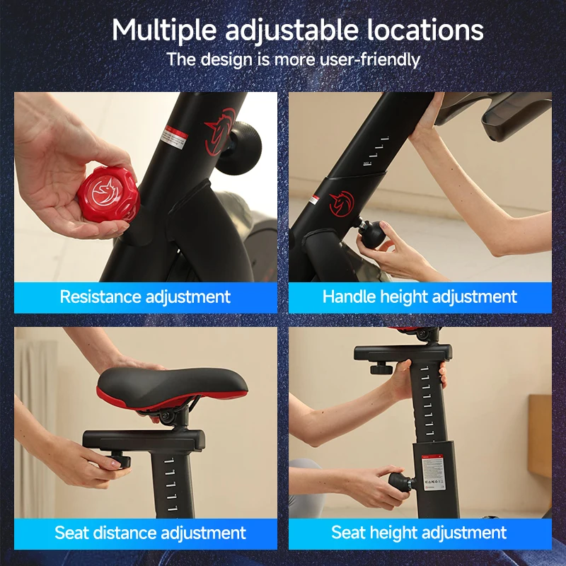 OEM ODM Bodybuilding Fitness Bicycle Professional Home Gym Spinning Bike With Large Screen