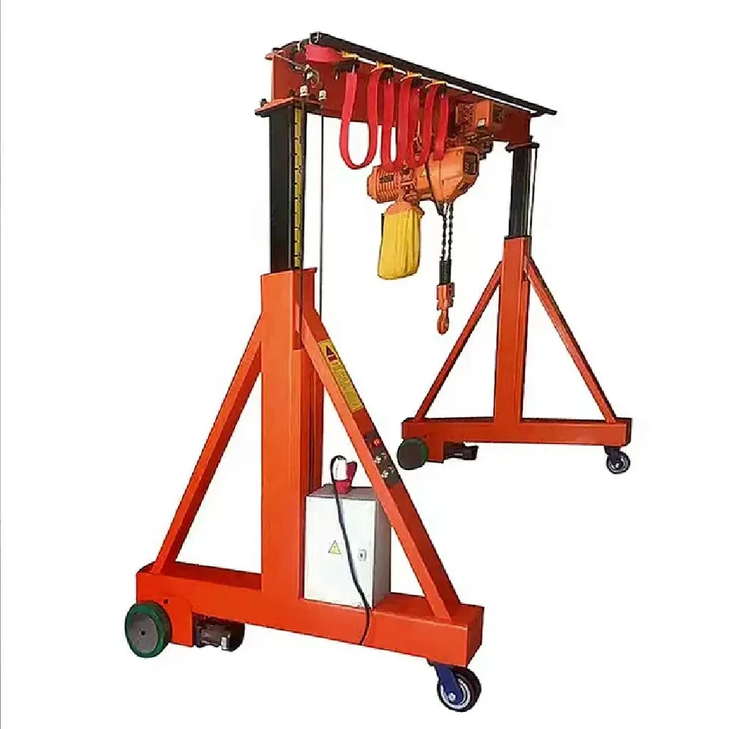 professional customized single girder 2 ton 3 ton 8 ton indoor warehouse mobile gantry crane