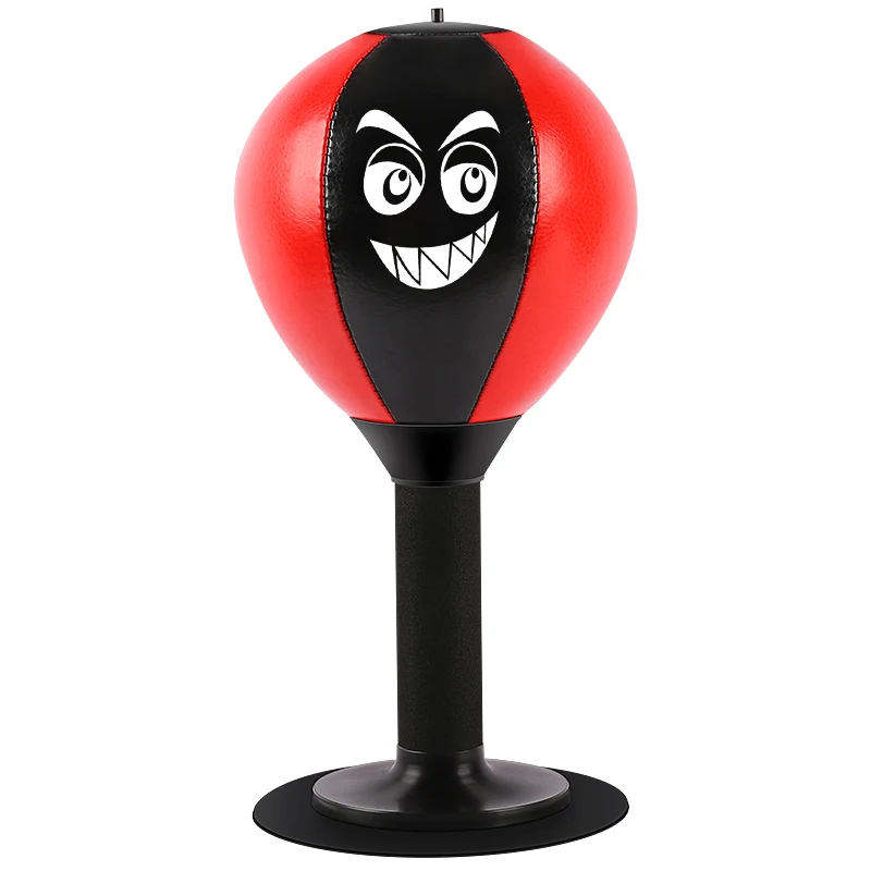 Stress  Relief with Stand Boxing Punch Ball with Suction Cup to Reflex  Desktop Vertical Boxing Speed Ball
