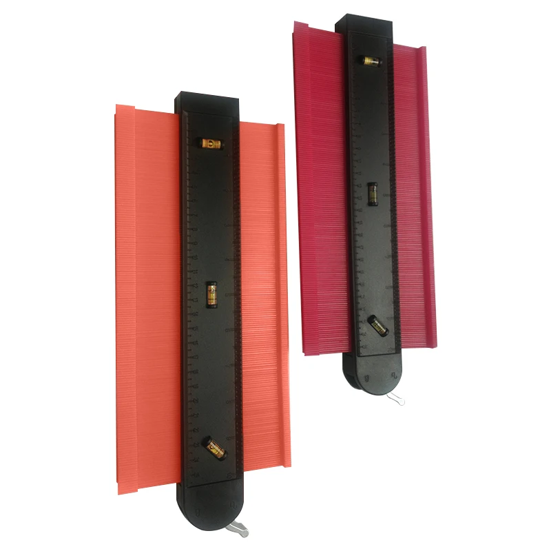 Amazon New Style 10 inch General Tools Plastic Duplication Profile Contour Gauge with spirit level