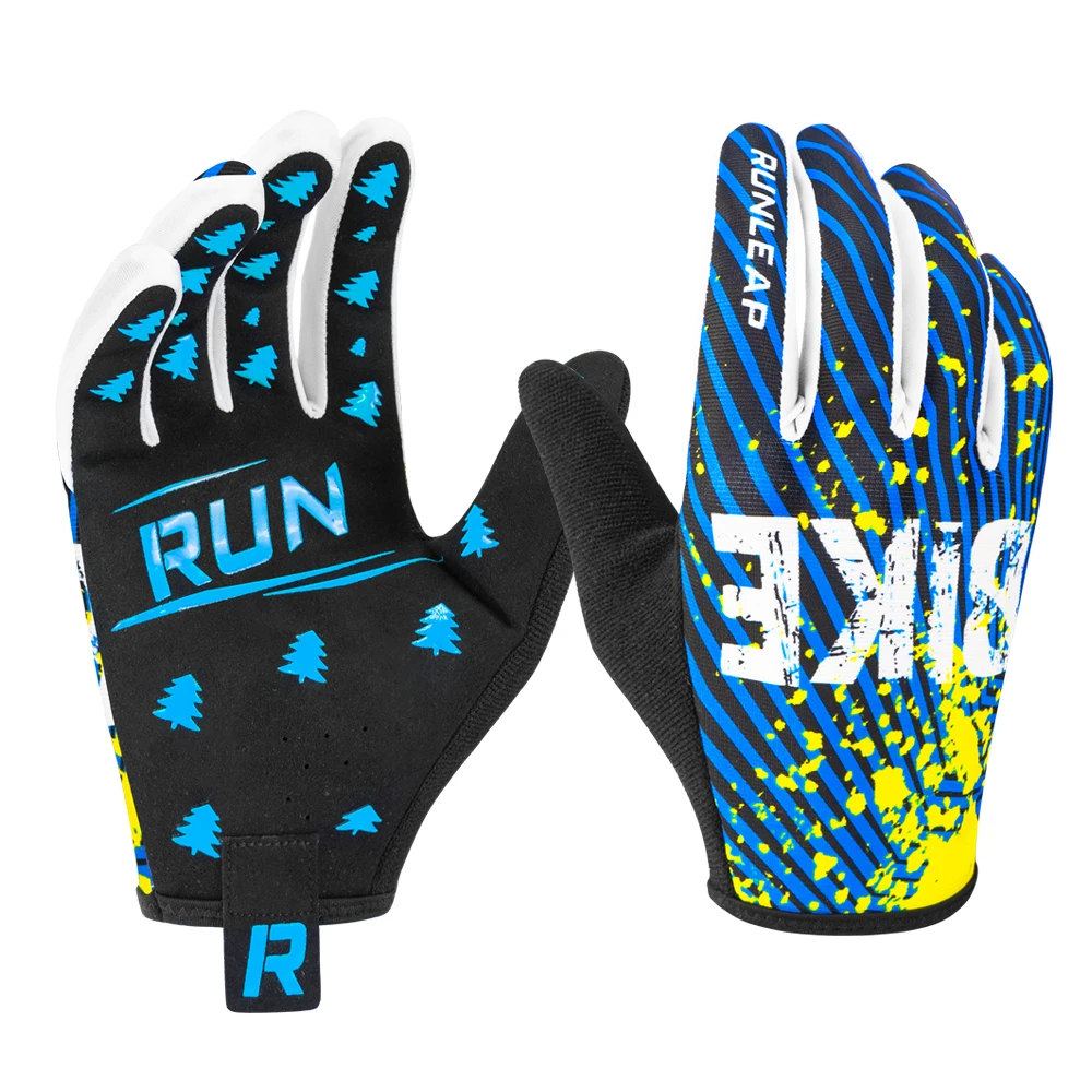Best Quality Full Finger Custom MTB Racing Gloves Breathable Anti-slip Motorcycle  Gloves for BMX ATV MTB MX Gloves
