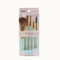 keli high quality angle eyeshadow brush and eyeshadow brushes set with affordable price makeup brush bag