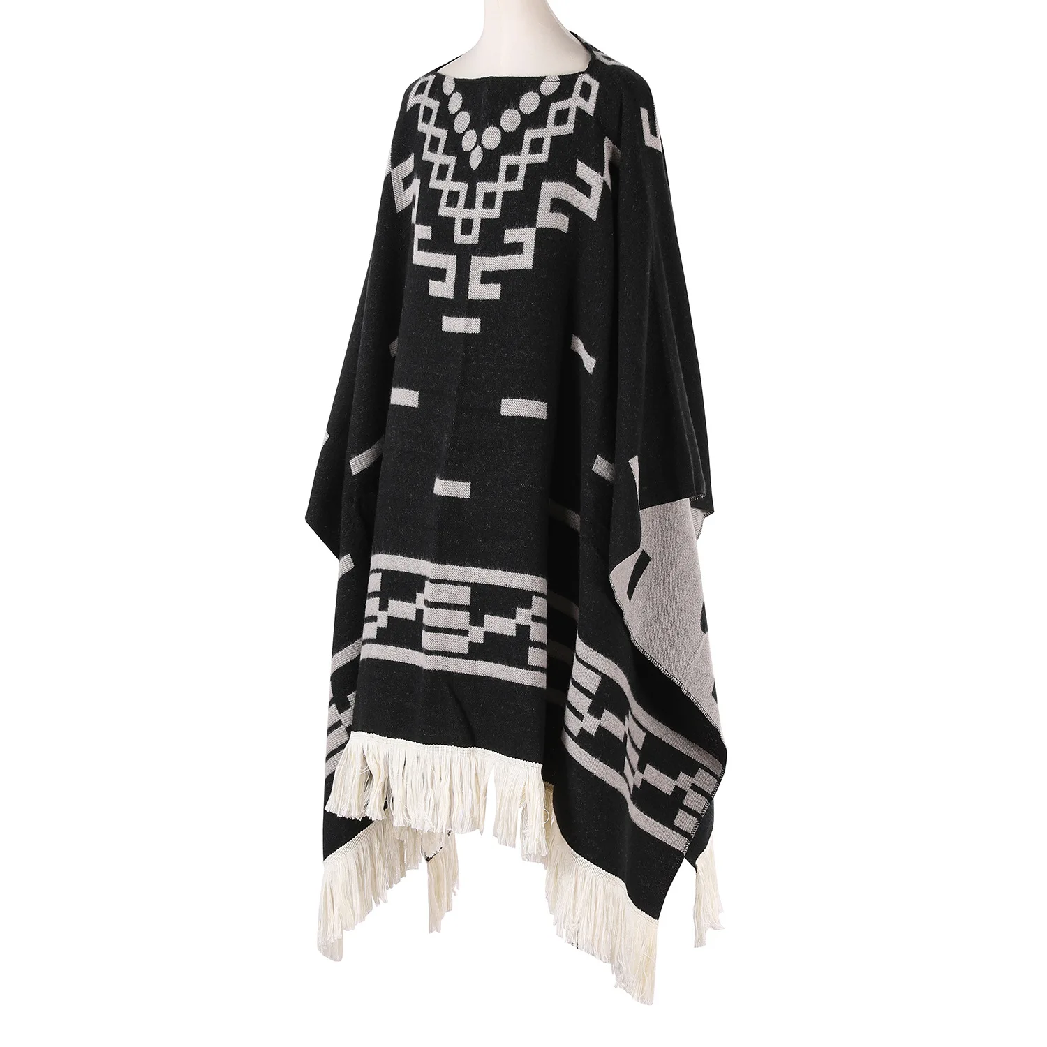 Autumn Winter New Double-Sided Warm Pashmina Shawl Cashmere Fashion Shawl Scarf For Women