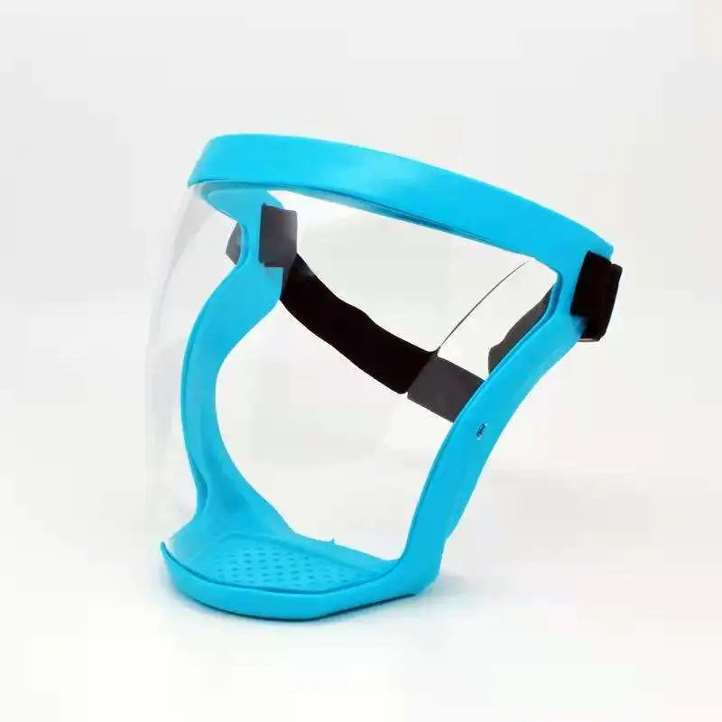 New Fashion Transparent Full Plastic PC Protection Clear Face Shield Helmet Face Shield Mask
