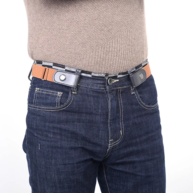 
Amazon Hot Selling Buckle-Free Invisible Elastic Waist Lazy Belt 