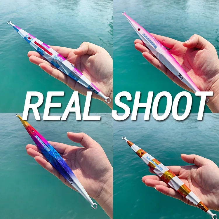 150g 200g 250g300 400 saltwater lure peche fishing metal jigging head with spinner blade fast slow fall pitch jig fish lure bait