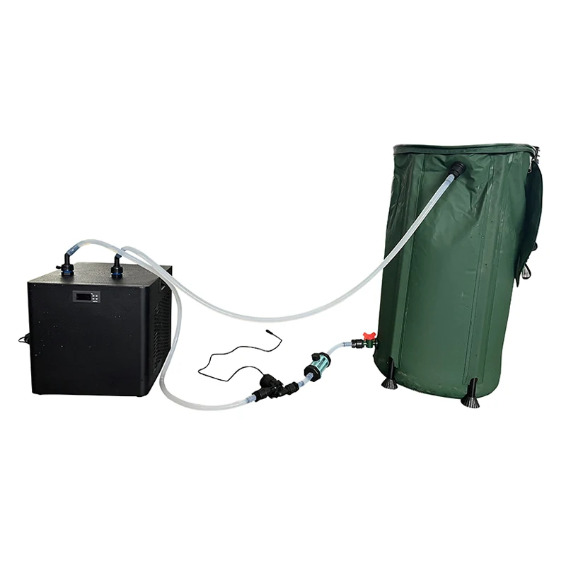 Охладитель воды мощностью 1/2 л.с., охлаждающее оборудование с фильтром и насосом, охлаждающее до 40F, доступно как 220 В, так и 110 В