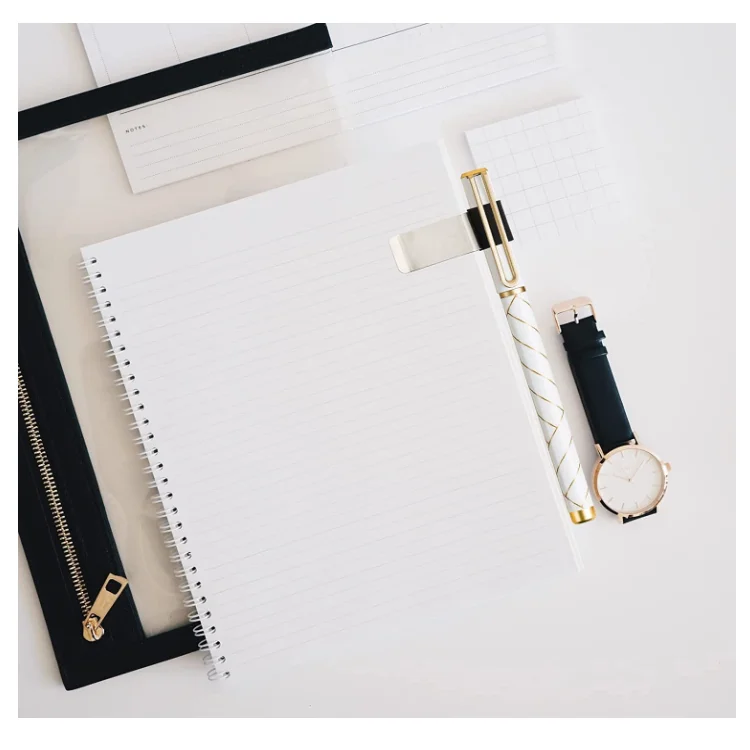 Pen Clip  Notebook Pen Loop Holder Notebooks PU Leather Pen Holder Pen Sleeve Pen Clips for Journal, Planner, Notebook