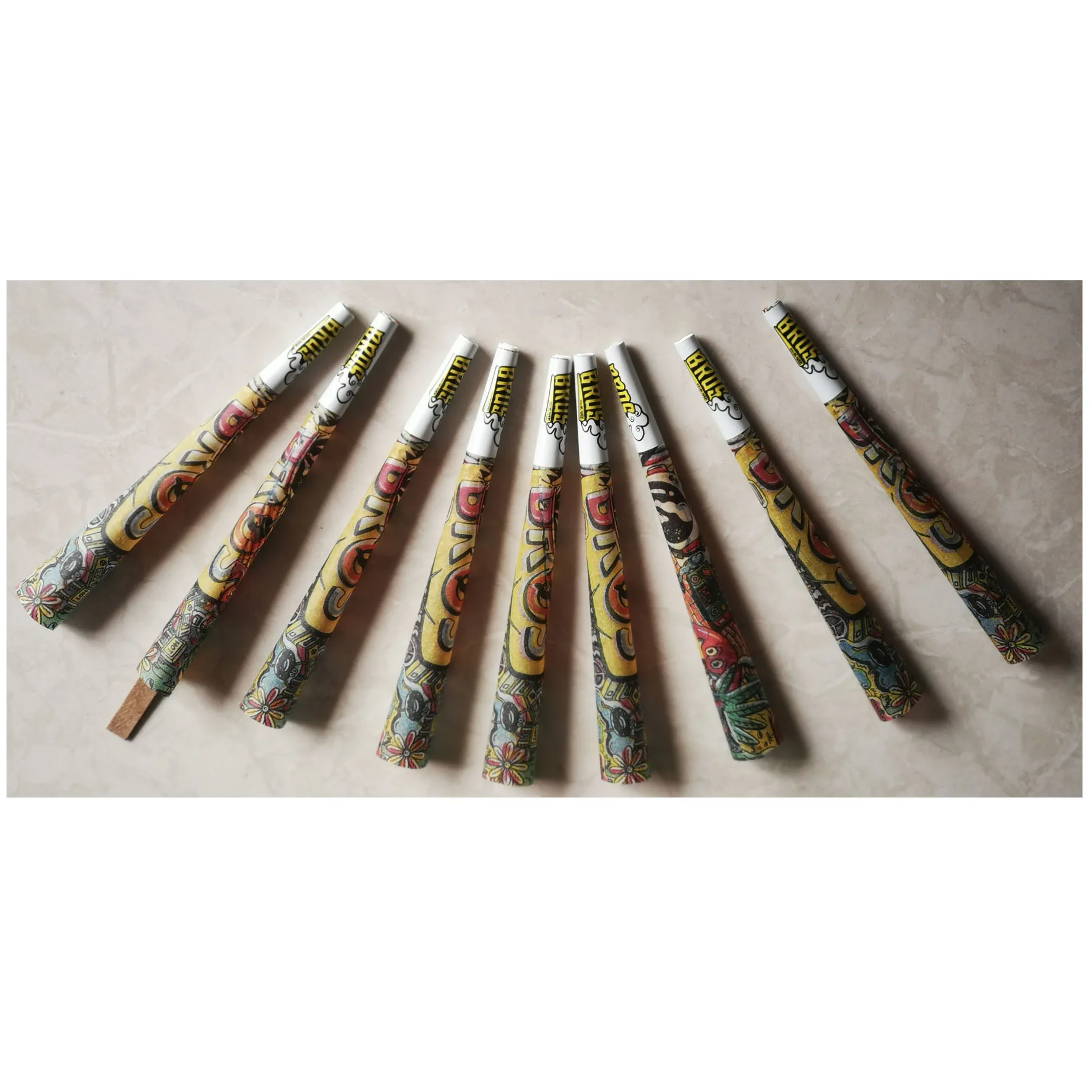 
New Updating Custom OEM Rolling Paper Cones Raw for Smoking 