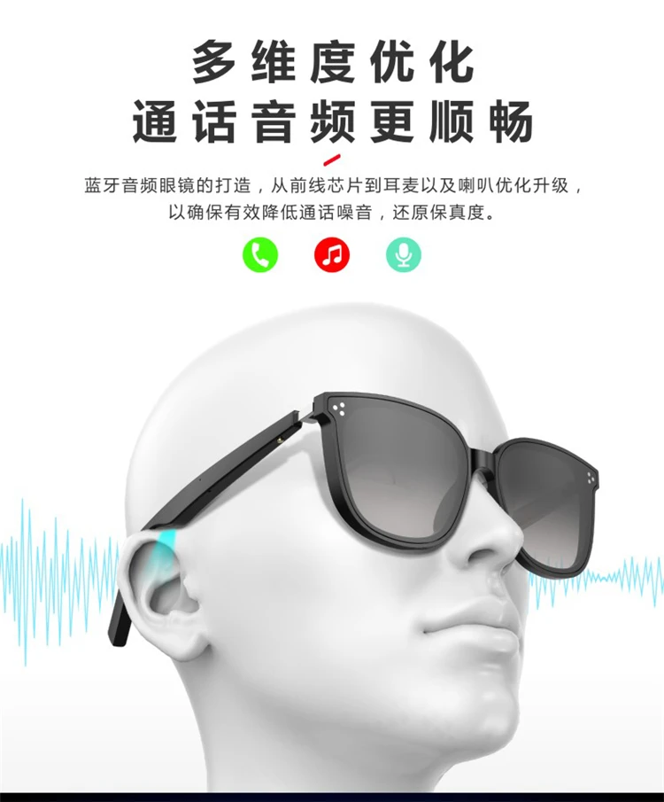 smart music glasses