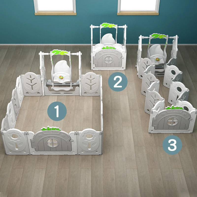 High quality foldable folding plastic baby playpen