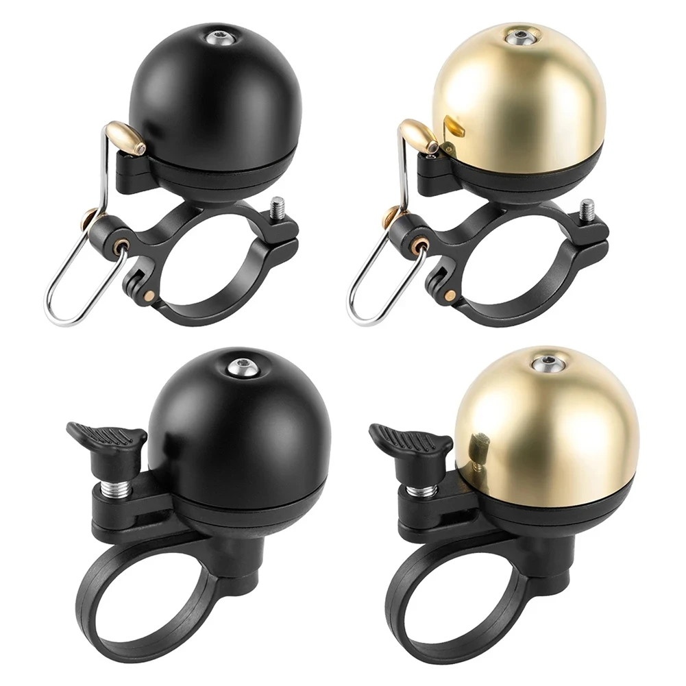 Road Mountain Bike Bicycle Classic Bells Crisp Clear Long Sound Ringer Aluminum Alloy Bike Bell