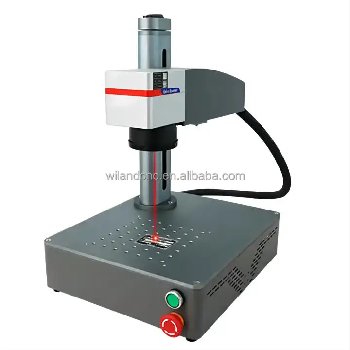 Lazer Carver Fiber Laser Marking Machine Price Nameplate/name Card Etching Engraving 30w Co2