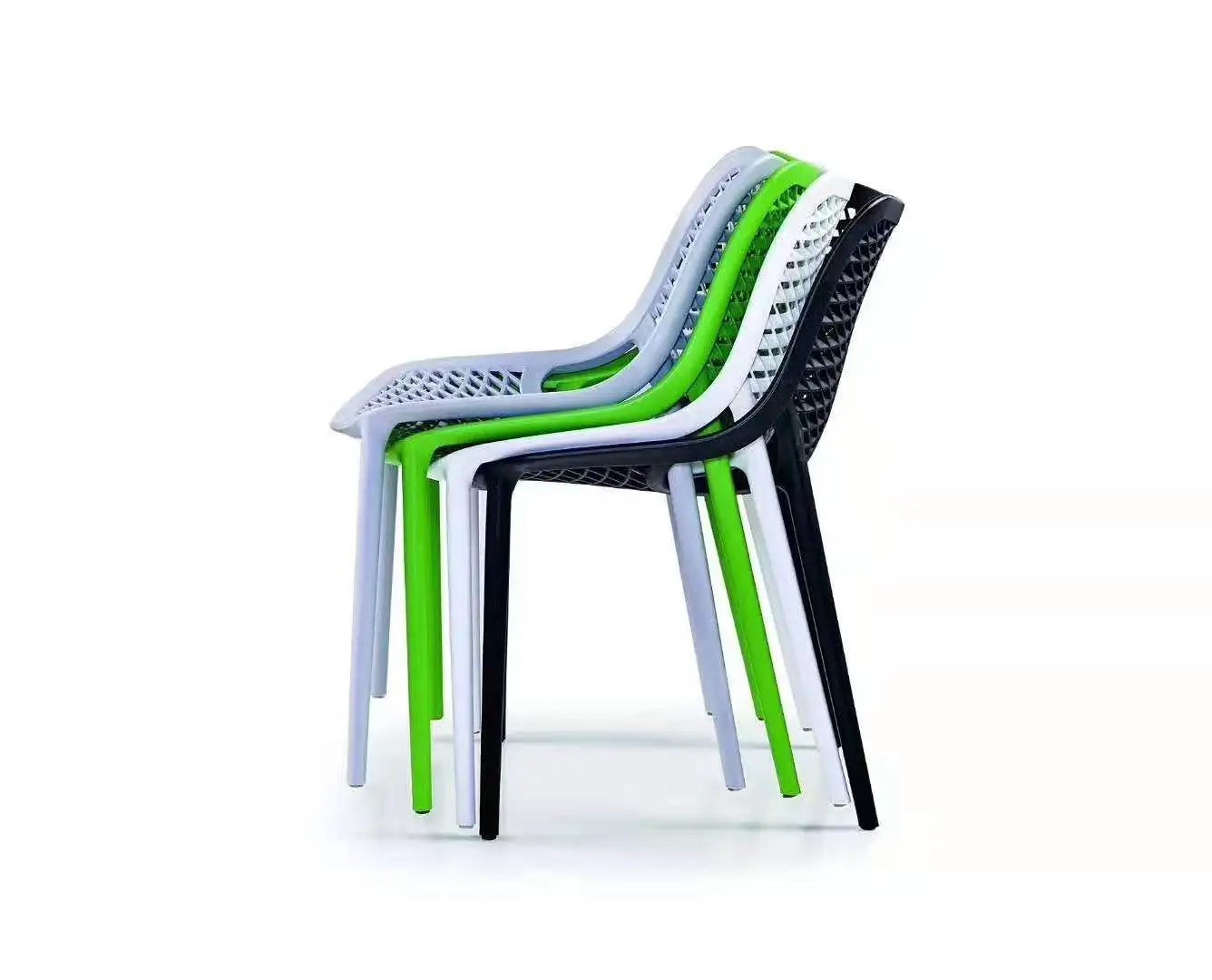 Cheapmodern cafe design  restaurant stackable garden outdoor plastic dining chair