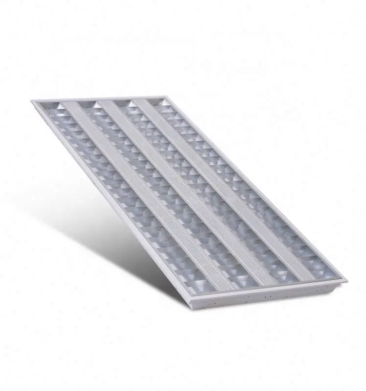 fluorescent lamp fitting T8 2x36W LOUVER FIXTURE 1200*300MM GRILLE LAMP