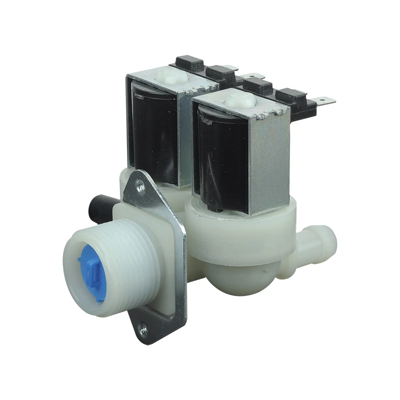 Double Way Hot and Cold Water Solenoid Valve Water Single  Inlet Valve for Dish Washer D/W Water purifier Spare parts
